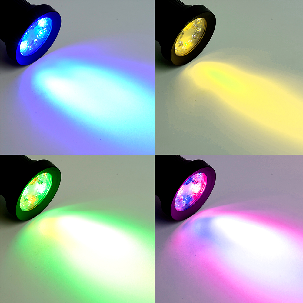 Светильник грунтовой на колышке (грунтовый) Feron.ONE SP2712 8W RGB 195-245V IP65 пластик