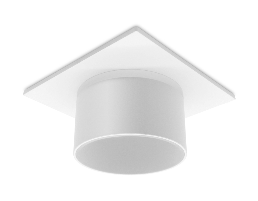 Встраиваемый точечный светильник Ambrella TN325 SWH белый песок GU5.3 92*92*60