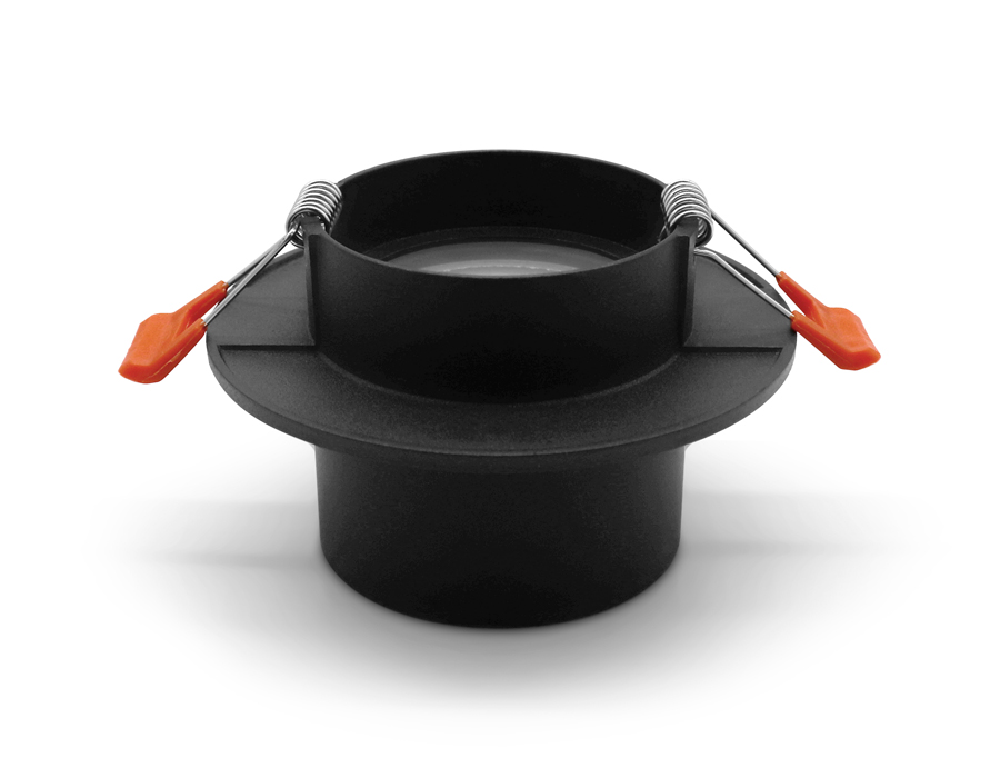 Встраиваемый точечный светильник Ambrella TN323 SBK черный песок GU5.3 D98*60