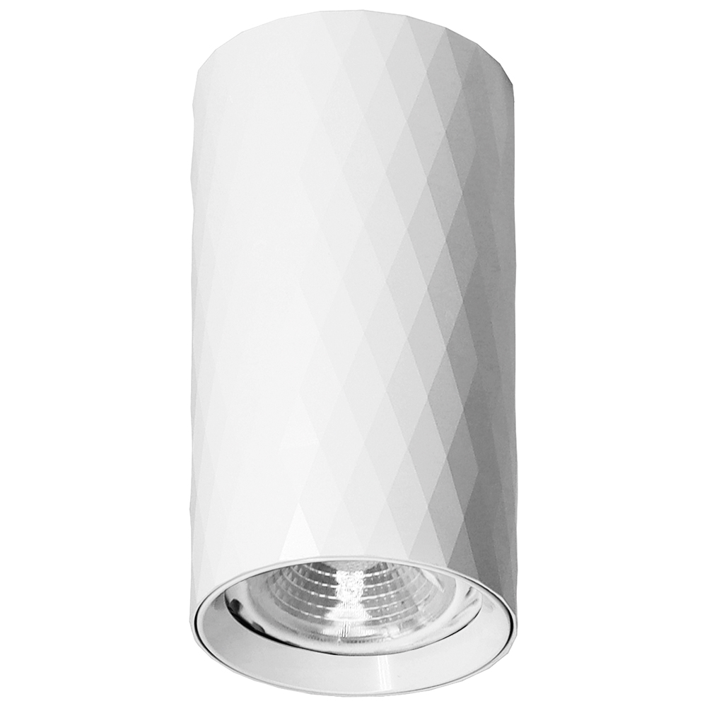 Светильник потолочный Feron ML188 Barrel PRISM MR16 GU10 35W 230V, белый Светильник потолочный Feron ML188 Barrel PRISM MR16 GU10 35W 230V, белый