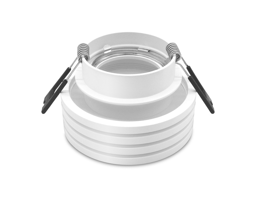 Встраиваемый точечный светильник Ambrella TN301 SWH белый песок GU5.3 D92*60