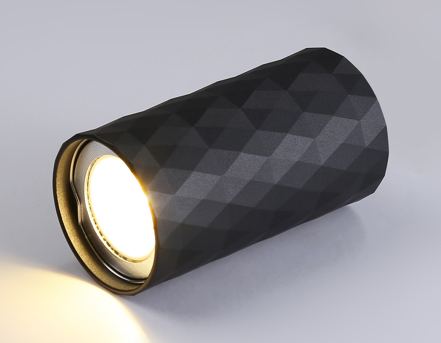 Светильник накладной Ambrella TN213183 BK черный GU10 max 12W D55*100