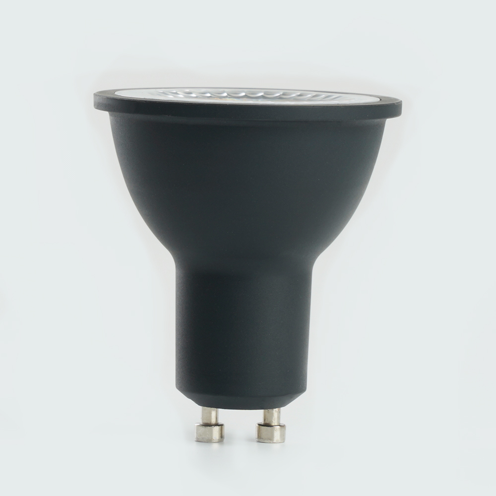 Лампа светодиодная Feron.PRO LB-1607 GU10 7W 175-265V 4000K  в черном корпусе Лампа светодиодная Feron.PRO LB-1607 GU10 7W 175-265V 4000K  в черном корпусе