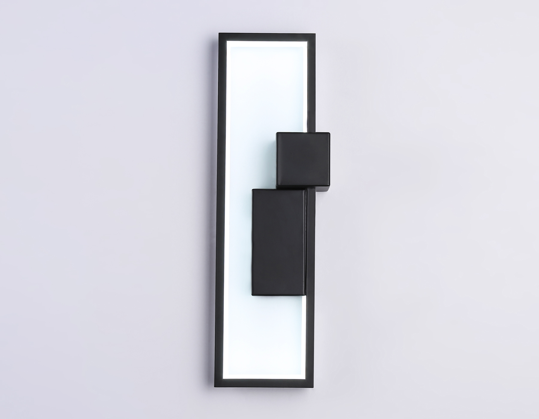 Настенный светильник Ambrella FL5223 SBK черный песок LED 3000K/4200K/6400K 24W 400*140*100 Настенный светильник Ambrella FL5223 SBK черный песок LED 3000K/4200K/6400K 24W 400*140*100
