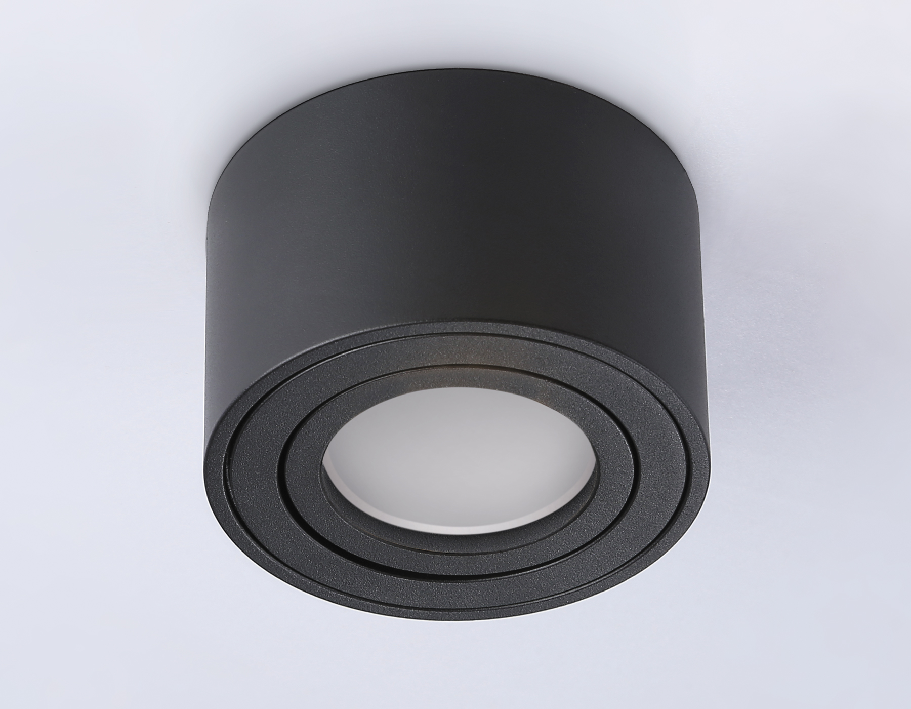 Накладной поворотный спот Ambrella TN223 SBK черный песок GU5.3 D80*50