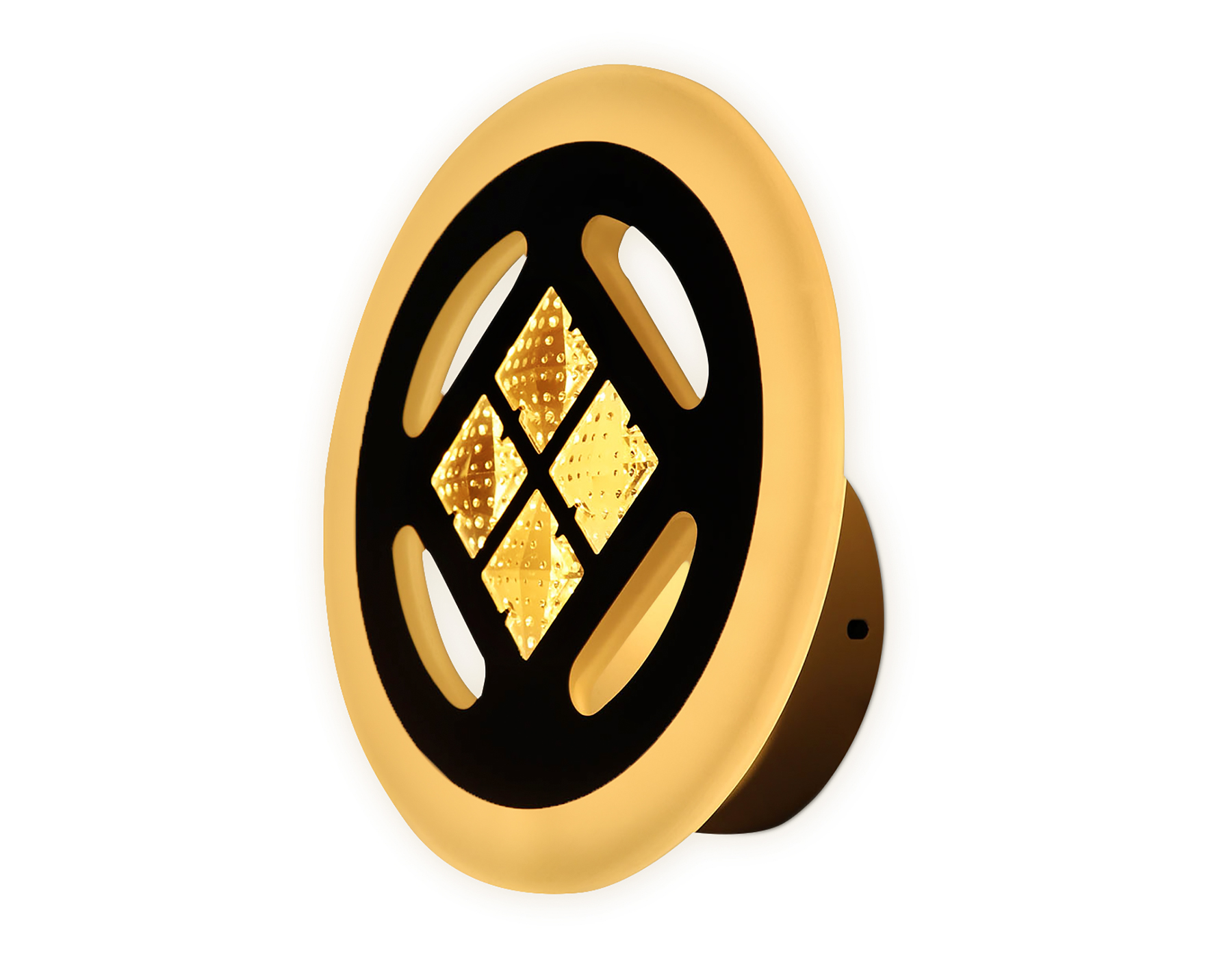 Настенный светодиодный светильник Ambrella FA2955 WH белый 4200K/3000K/6400K 20W 200*200*70