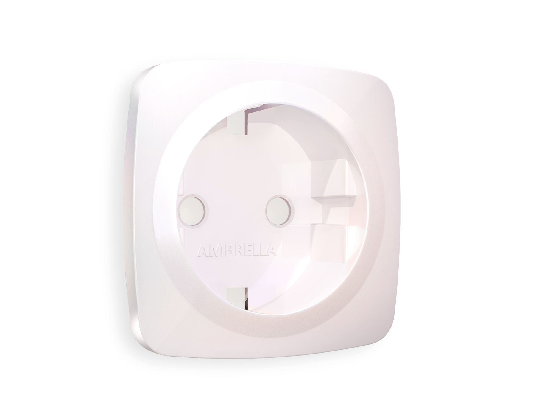 OP1260 Лицевая панель OMEGA (Белый матовый) для электрической розетки с/з QUANT