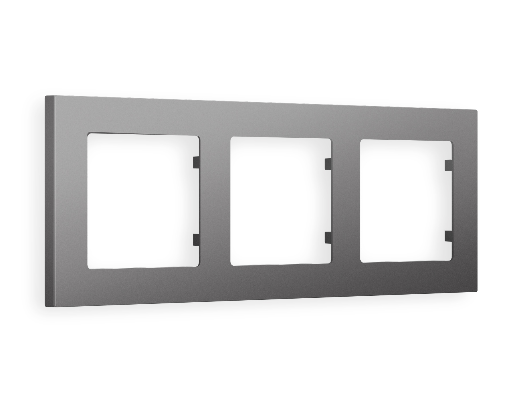 AF220653 Рамка ALFA Techno (Антрацит серый) 3-ая