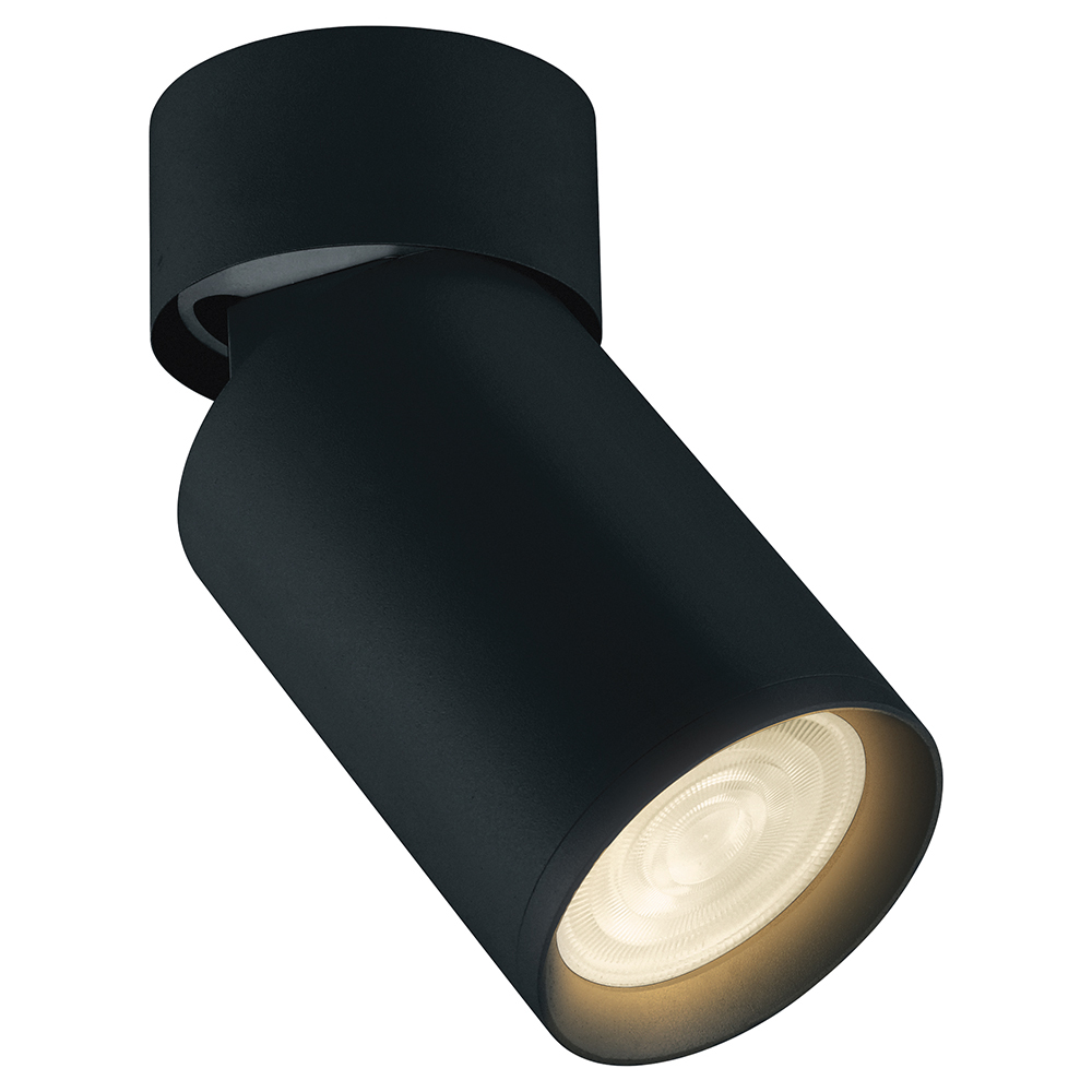 Светильник потолочный Feron ML180 MR16 35W 230V, черный Светильник потолочный Feron ML180 MR16 35W 230V, черный