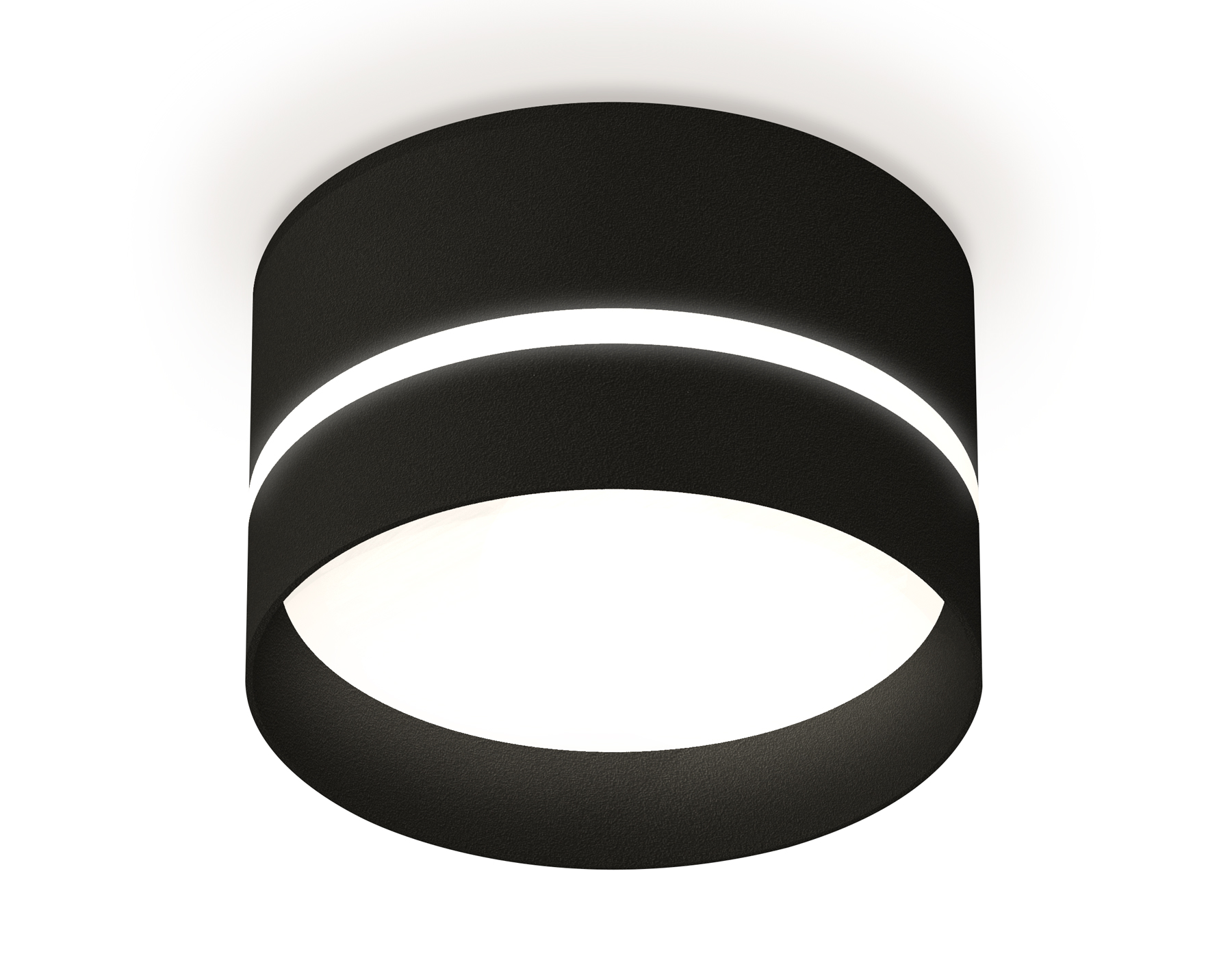 Накладной светильник XS8102020 SBK/FR черный песок/белый матовый GX53 (C8102, N8462)