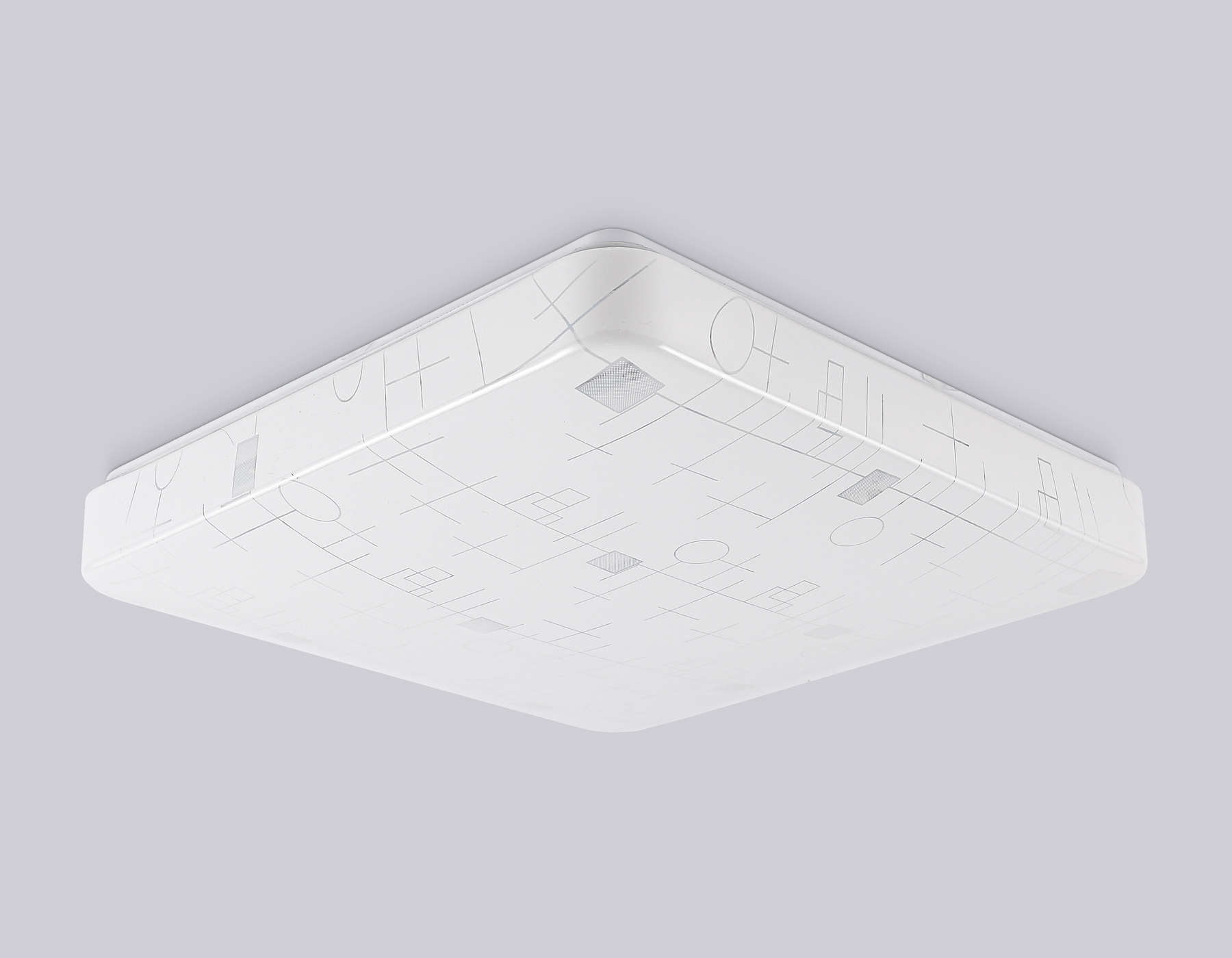 Потолочный LED светильник FZ1154 WH белый 18W 6400K 270*270*80 (Без ПДУ)