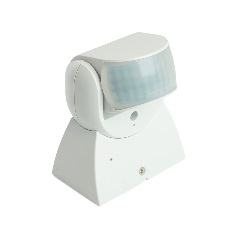 Датчик движения 1200W 12m 180° белый, SEN18