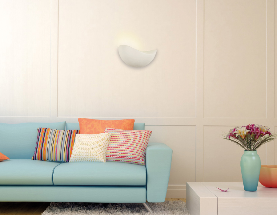 Настенный светильник Ambrella Sota FW186 WH/S 5W 3000K белый/песок