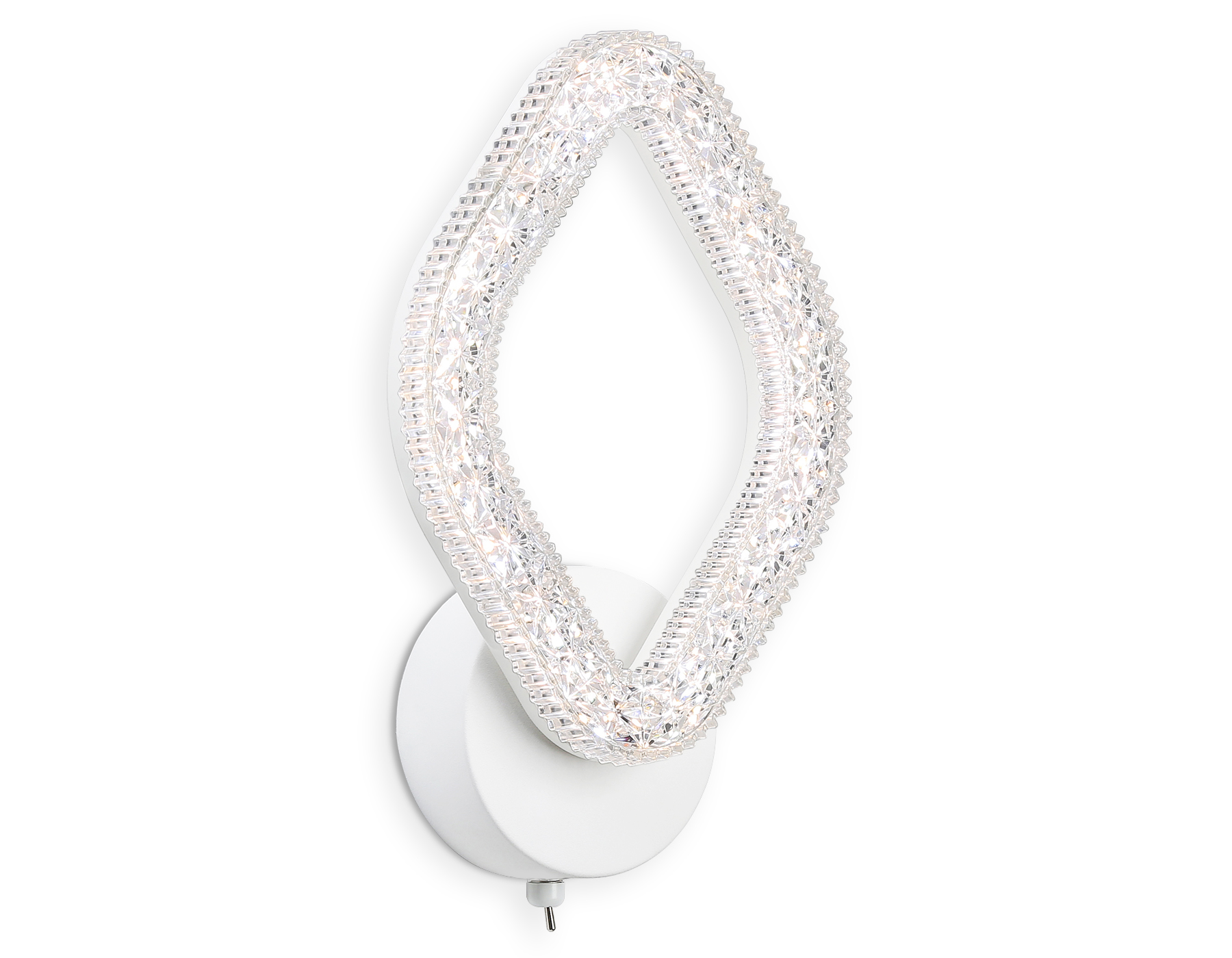 Настенный LED светильник FA3931 WH белый 20W 3000K/4200K/6400K 270*165*90