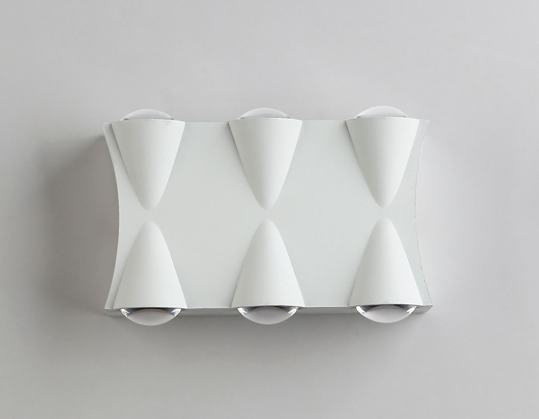 Уличный настенный LED светильник Ambrella ST4485/6 WH белый LED 4200K 6W IP54 140*80*45