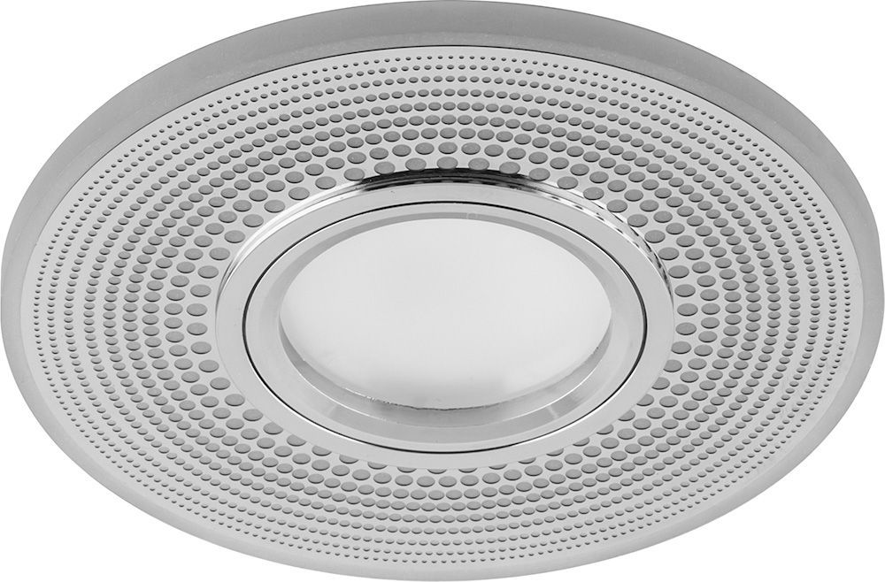 Светильник встраиваемый с белой LED подсветкой Feron CD950 потолочный MR16 G5.3 белый матовый Светильник встраиваемый с белой LED подсветкой Feron CD950 потолочный MR16 G5.3 белый матовый