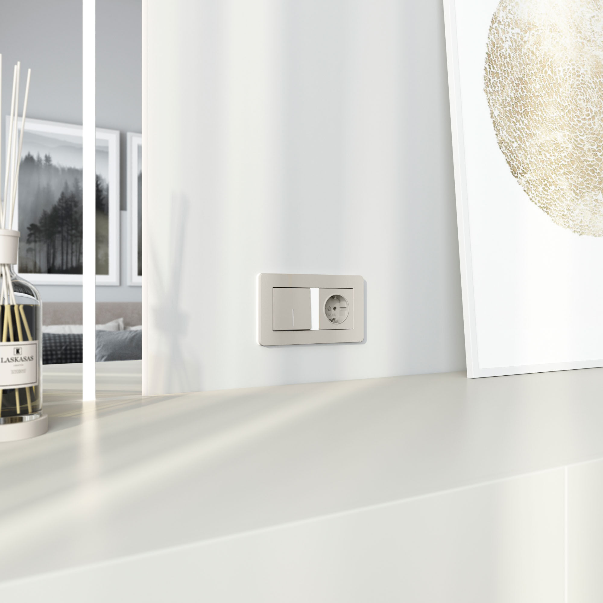 W3443141/ Умный сенсорный диммер (дымчатый) W3443141