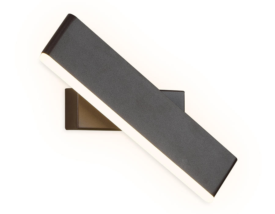 Настенный поворотный светодиодный светильник с выключателем Ambrella FW429 SCF кофе песок LED 4200K 5W 300*70*40