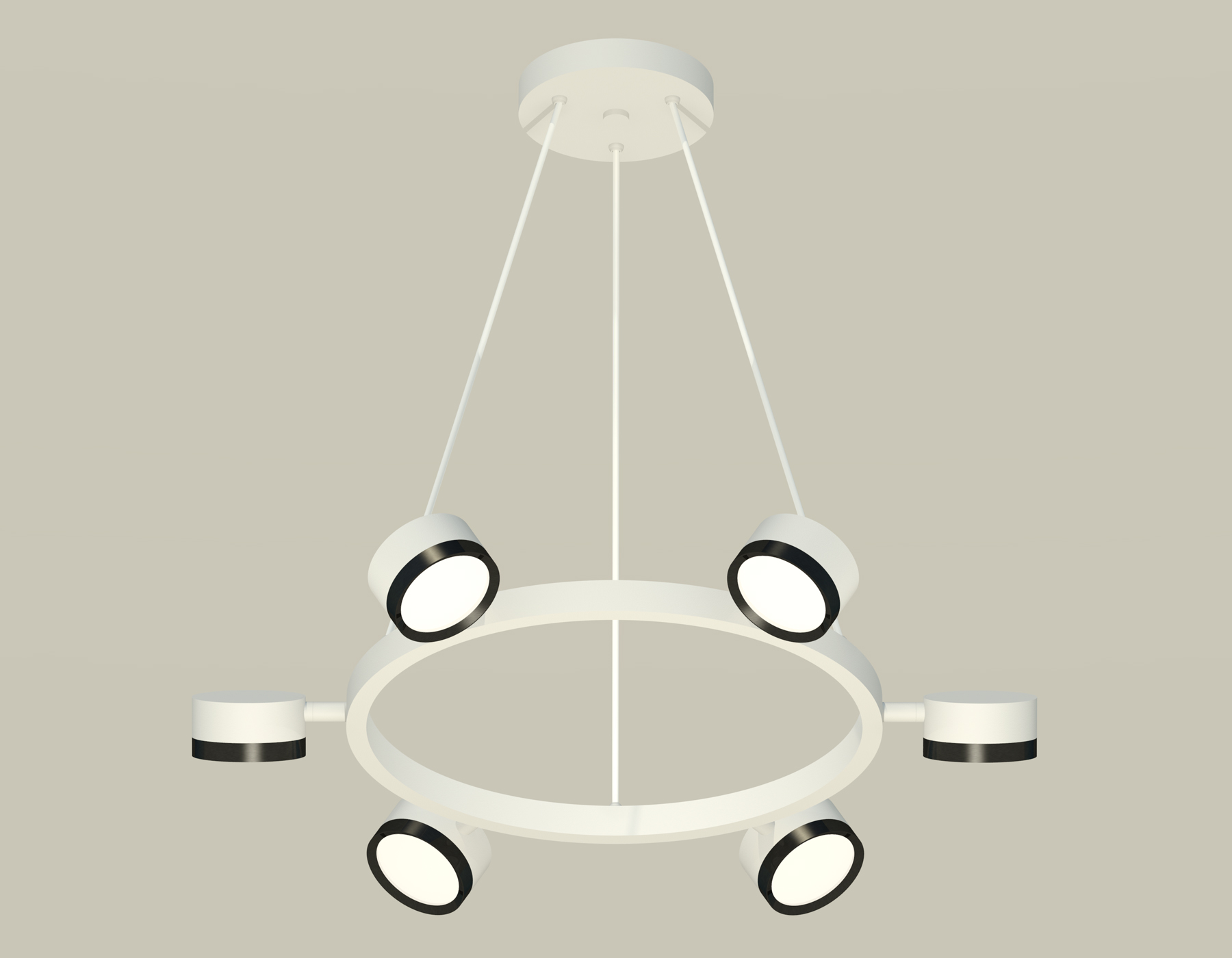 Подвесной светильтник Ambrella XB9191151/6 SWH/PBK белый песок/черный полированный GX53 (C9191, N8113) Подвесной светильтник Ambrella XB9191151/6 SWH/PBK белый песок/черный полированный GX53 (C9191, N8113)