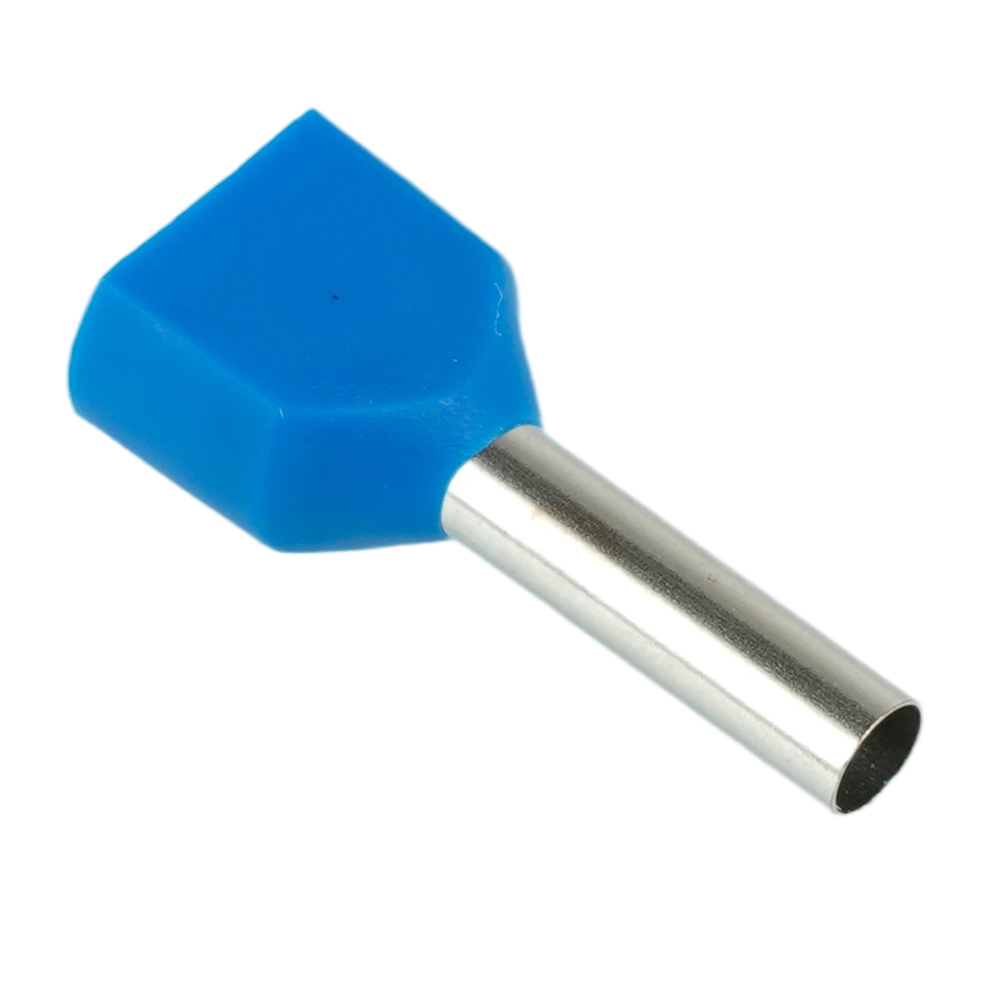 LD406-7508 Наконечник штыревой втулочный изолированный НШВИ(2) 0,75-8 (упаковка 100 шт)