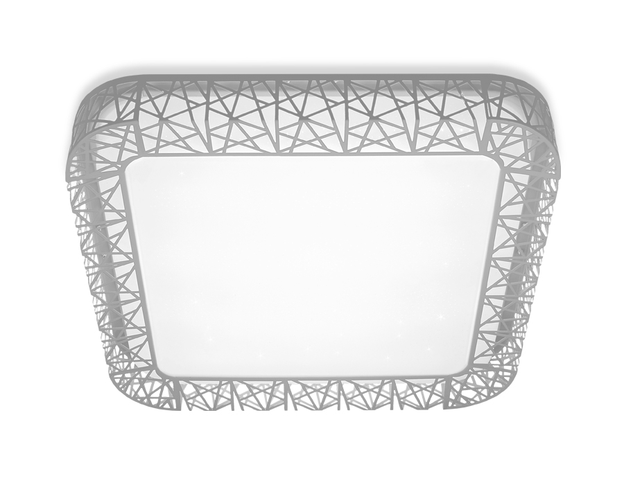 Потолочный управляемый светильник Ambrella Design FF124 WH 72W белый