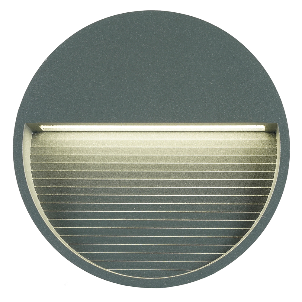 Светодиодный светильник Feron DH203-1 накладной 5W 4000K, IP65, серый