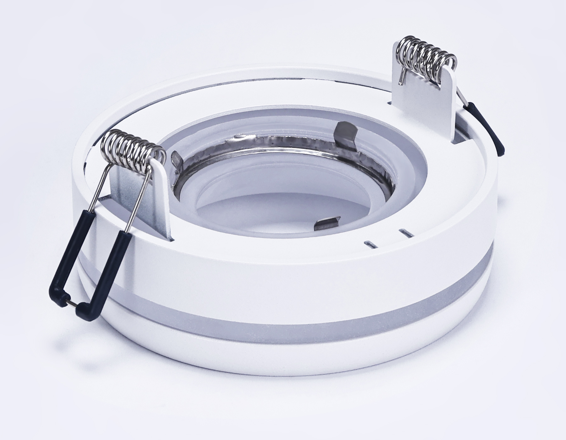 Накладной светильник Ambrella TN3333 SWH/FR белый песок/белый матовый GU5.3 D96*50