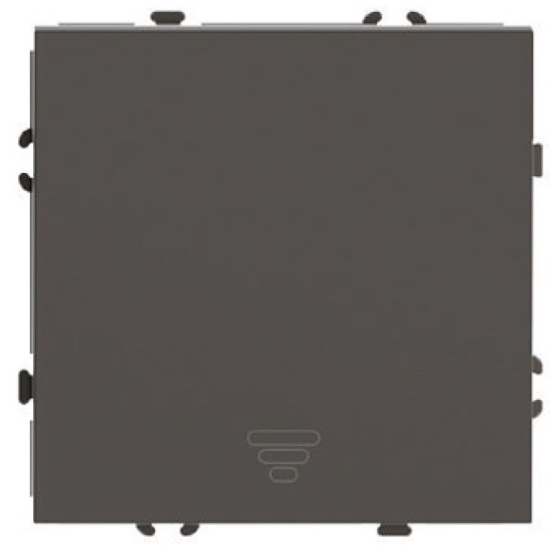 Выключатель 1-кл.самовозвр. (механизм), STEKKER, 250В, 10А, серия Эмили, RSW10-5112-09, антрацит, soft touch