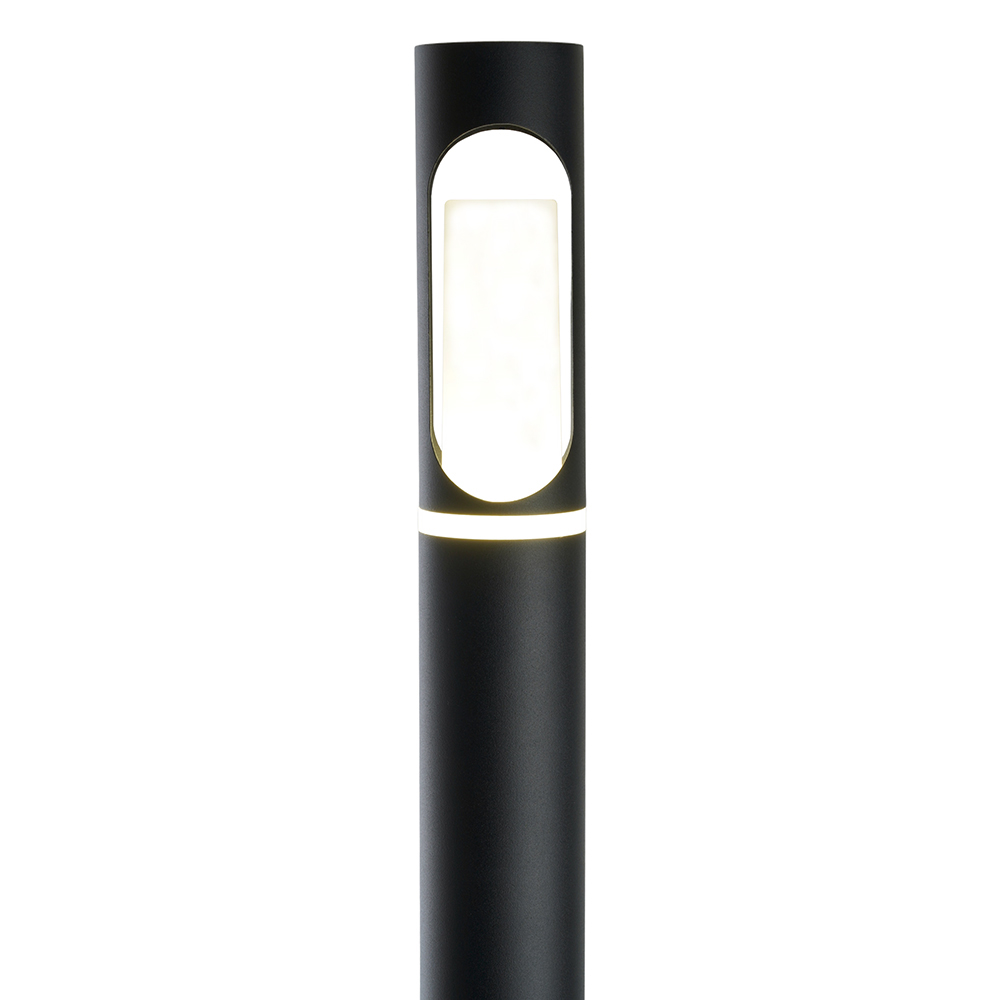Светильник садово-парковый Feron DH1106, 15W, GU10, 230V, черный (столб) Светильник садово-парковый Feron DH1106, 15W, GU10, 230V, черный (столб)