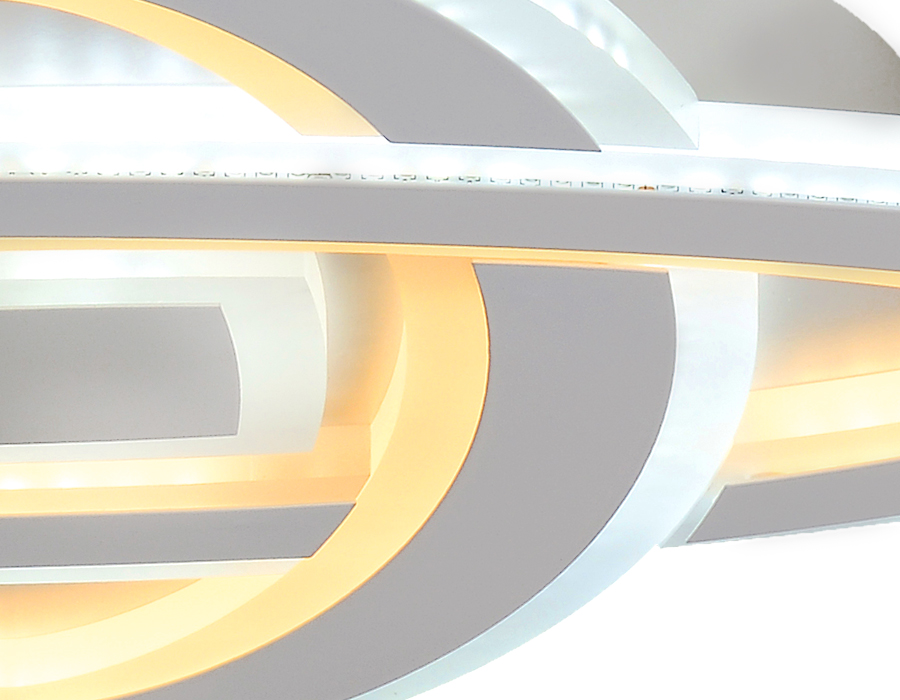 Светильник Ambrella FA777 WH 186W 480*480*100 (ПДУ РАДИО 2.4)