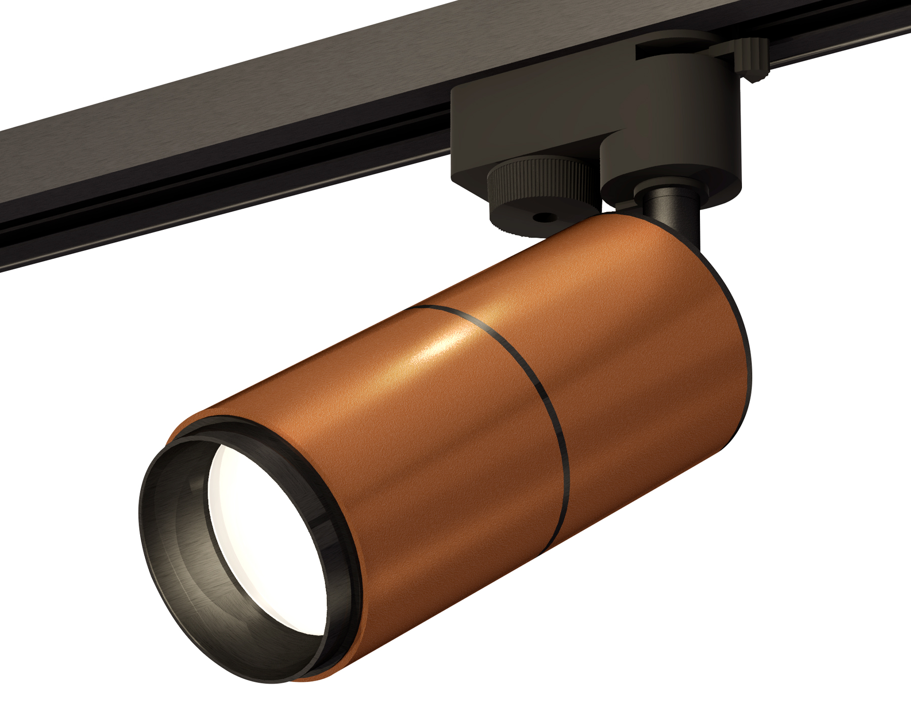 Трековый однофазный светильник XT6304001 SCF/PBK кофе песок/черный полированный MR16 GU5.3 (A2521, C6304, A2061, C6304, N6121)