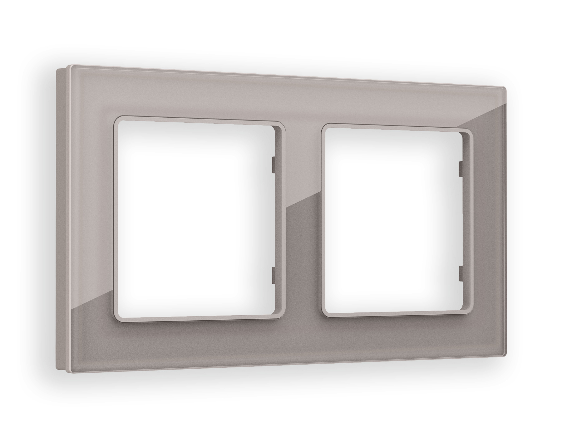 AF330502 Рамка ALFA Platos (Сталь Стекло органическое) 2-ая