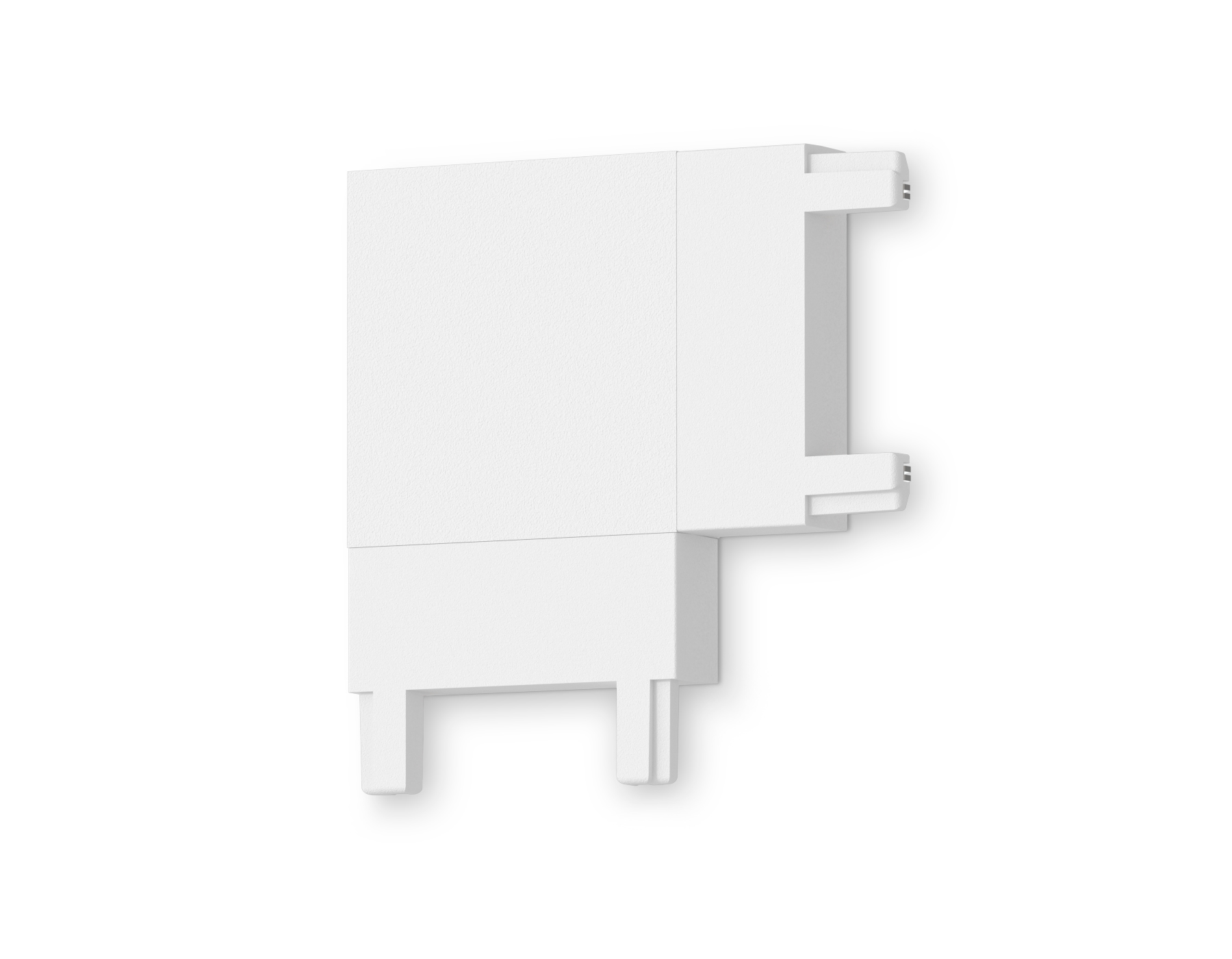 Коннектор угловой для шинопровода Magnetic Ultra Slim Ambrella GV1113 WH белый 36*36*6