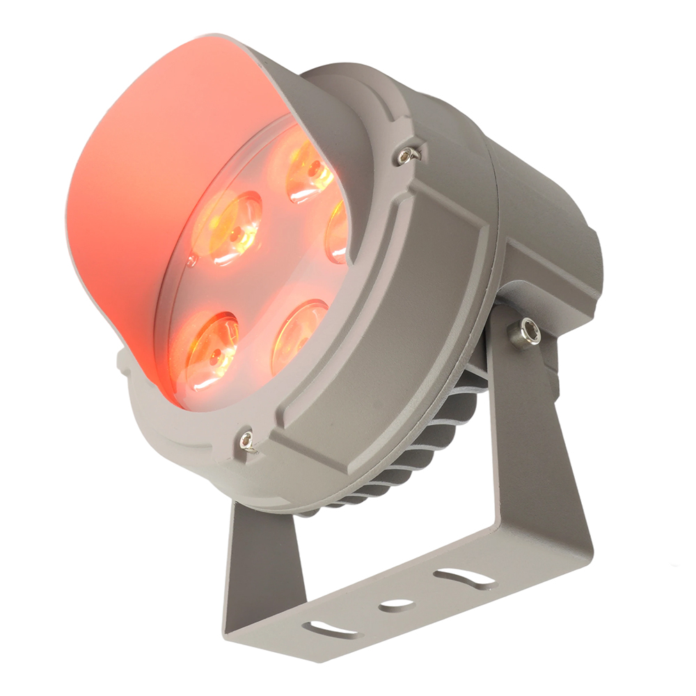 Светодиодный светильник ландшафтно-архитектурный Feron LL-700  85-265V 7W красный IP65