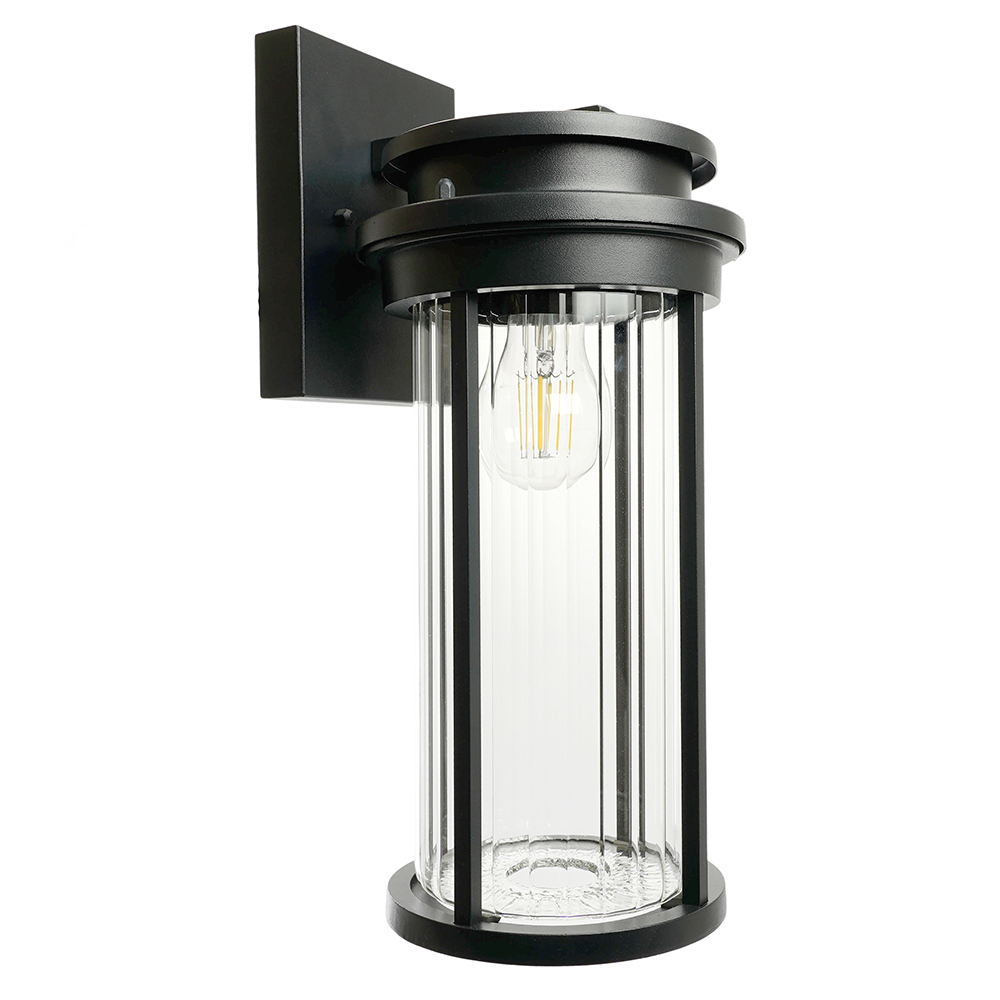 Светильник садово-парковый Feron PL781  на стену вниз 40W 220-240V E27, черный