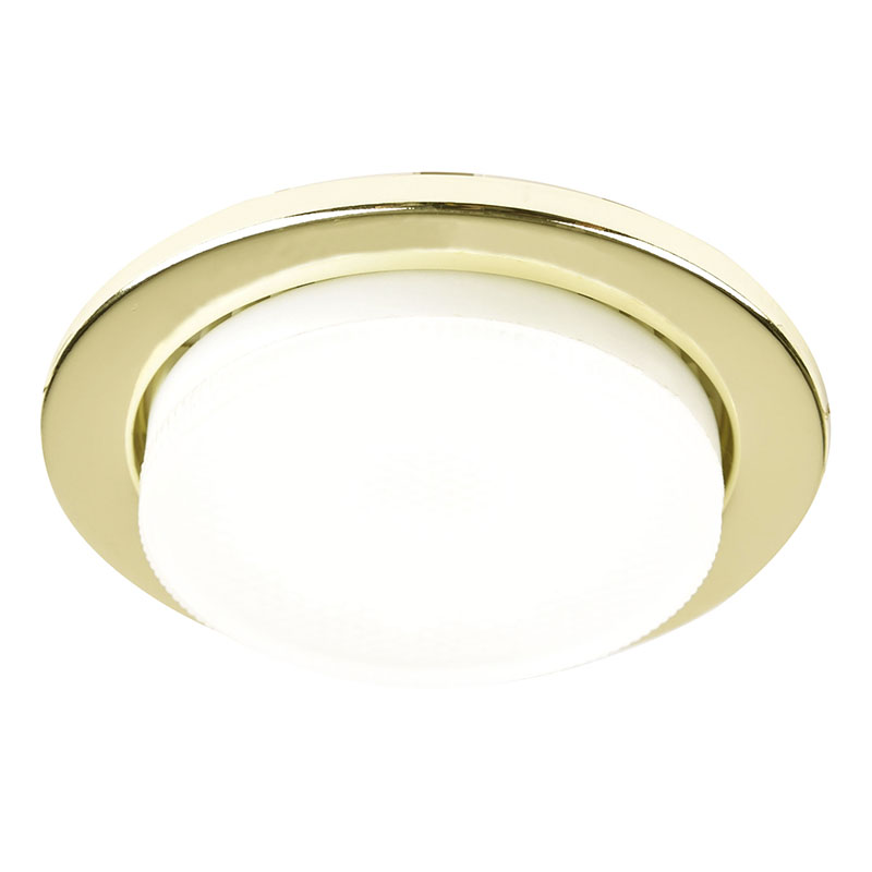 Светильник встраиваемый General GCL-10GX53-H18-G золото