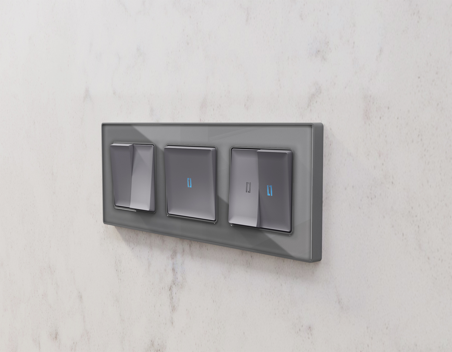 AF330503 Рамка ALFA Platos (Сталь Стекло органическое) 3-ая