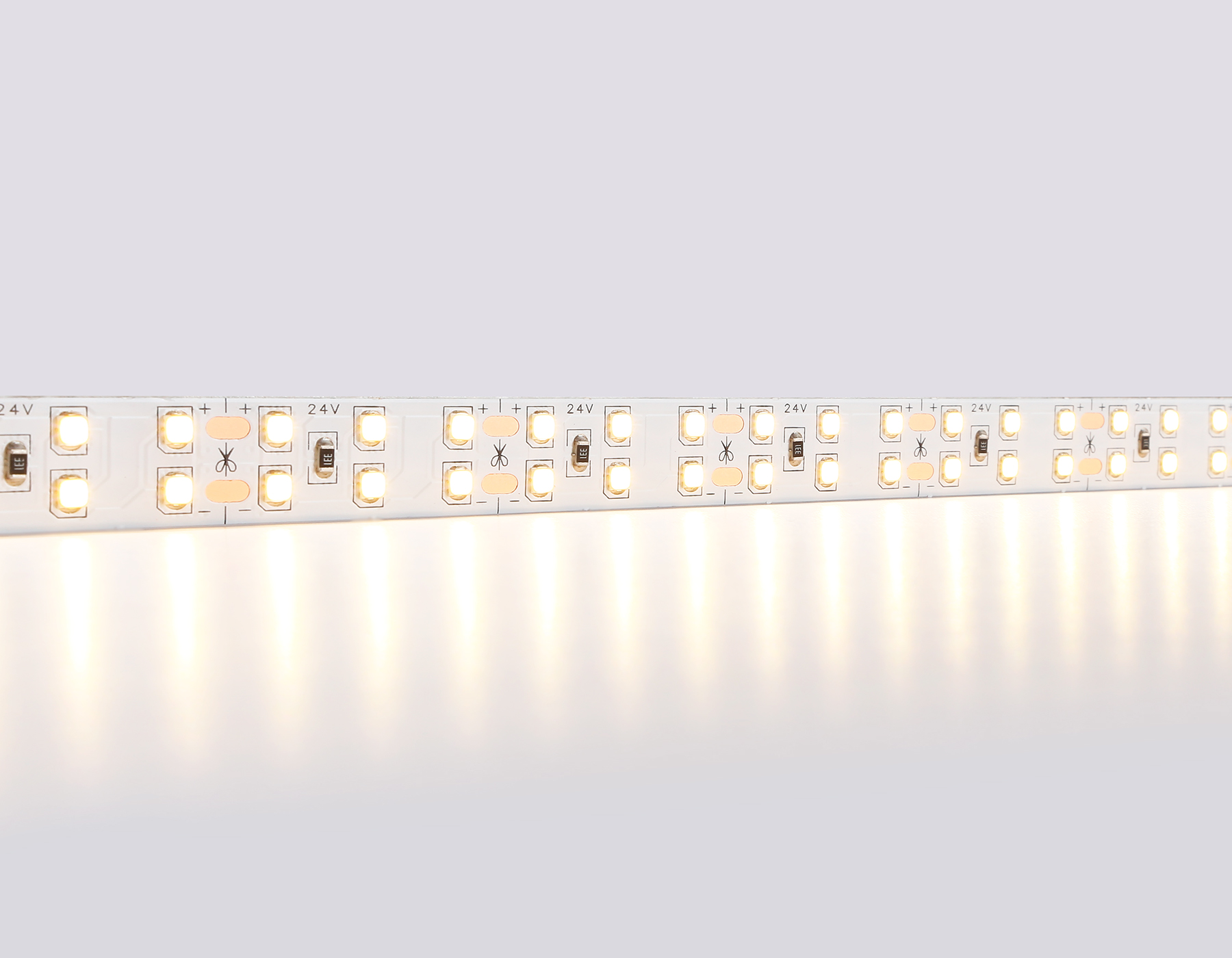 GS3601 2835 204Led/ 20W m/ 24V IP20 3000K/ 5000*14*1.2mm (2 конт.) GS3601 2835 204Led/ 20W m/ 24V IP20 3000K/ 5000*14*1.2mm (2 конт.)