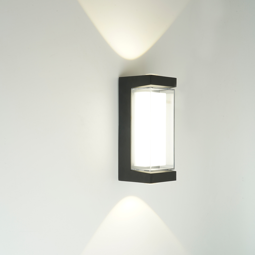 Светильник уличный светодиодный Feron DH059, 16W, 1400Lm, 3000K, черный