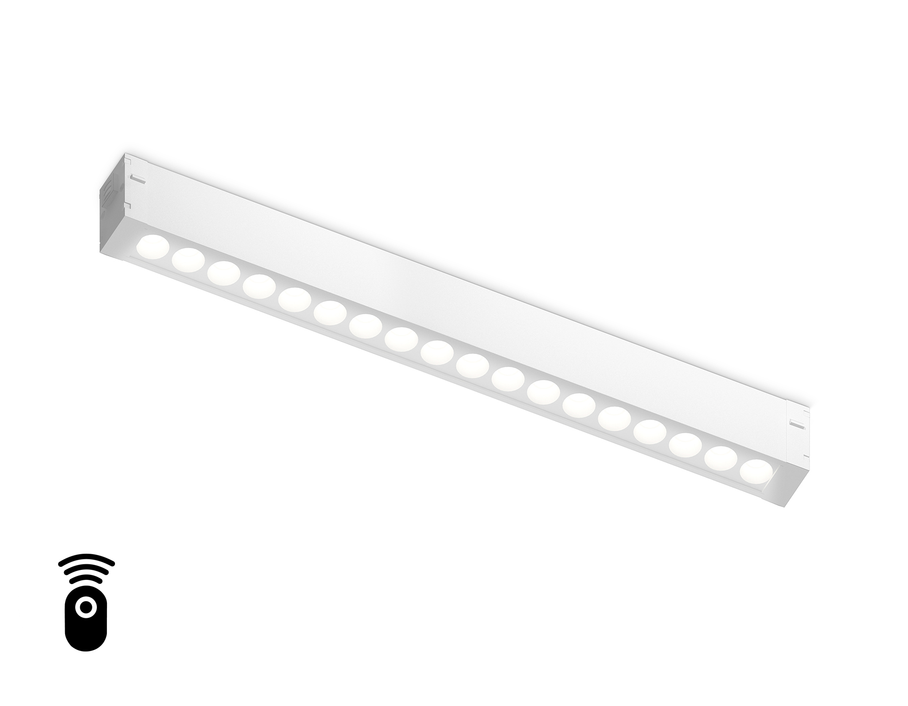 GL1311 WH белый IP20 15W 3000K-6400K 220V 24° 342*25*42 (Без ПДУ)