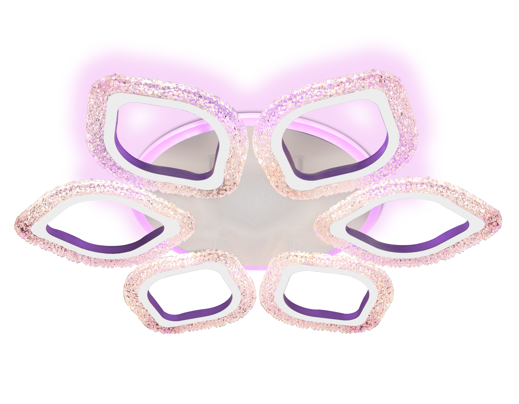 Потолочный LED светильник FA4503/6 WH белый 90W 3000K+BL/4200K+PU/3000K+6400K D560*75 (ПДУ ИК)