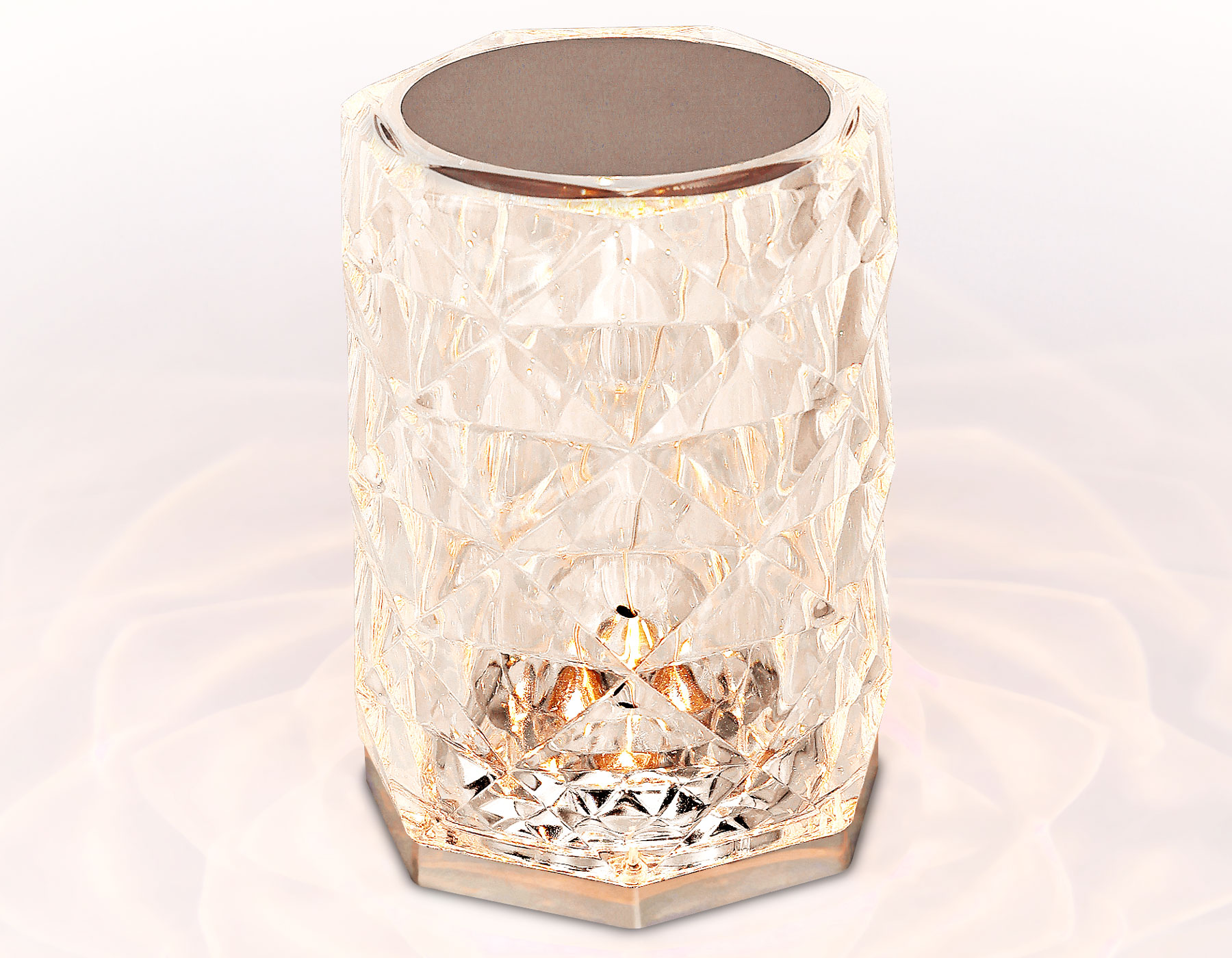 Настольный светильники Ambrella DE8011 CL прозрачный LED 3000K/4020K/6400K 3W