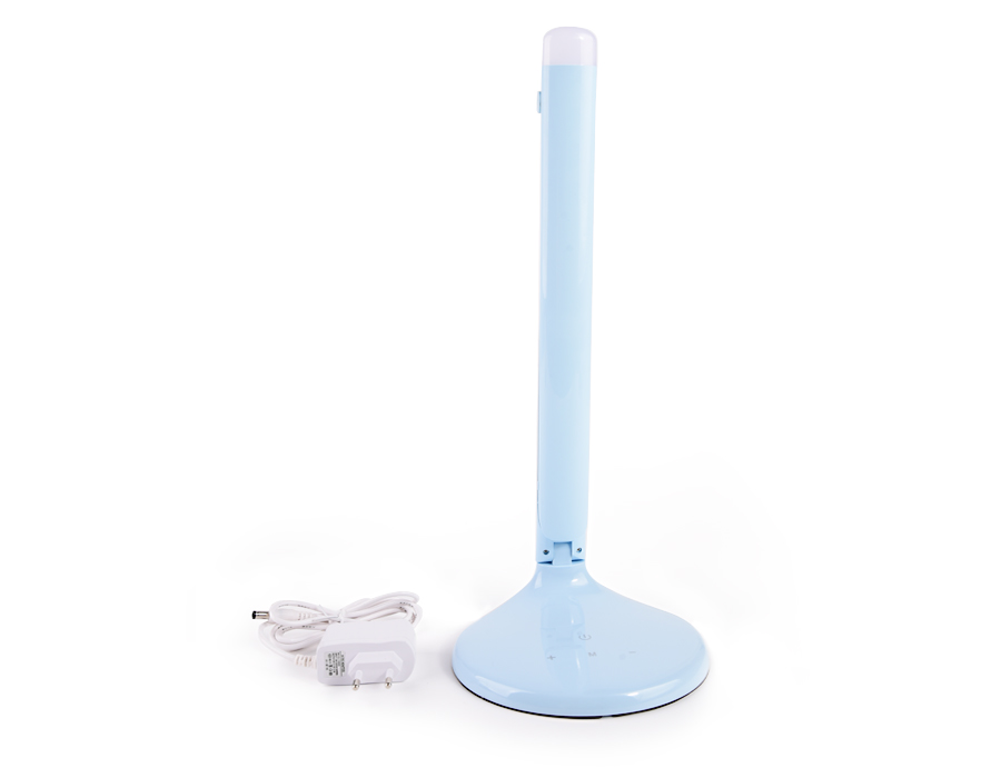 Настольная светодиодная лампа с ночником Ambrella DE550 BL голубой LED 3000-6400K 8W