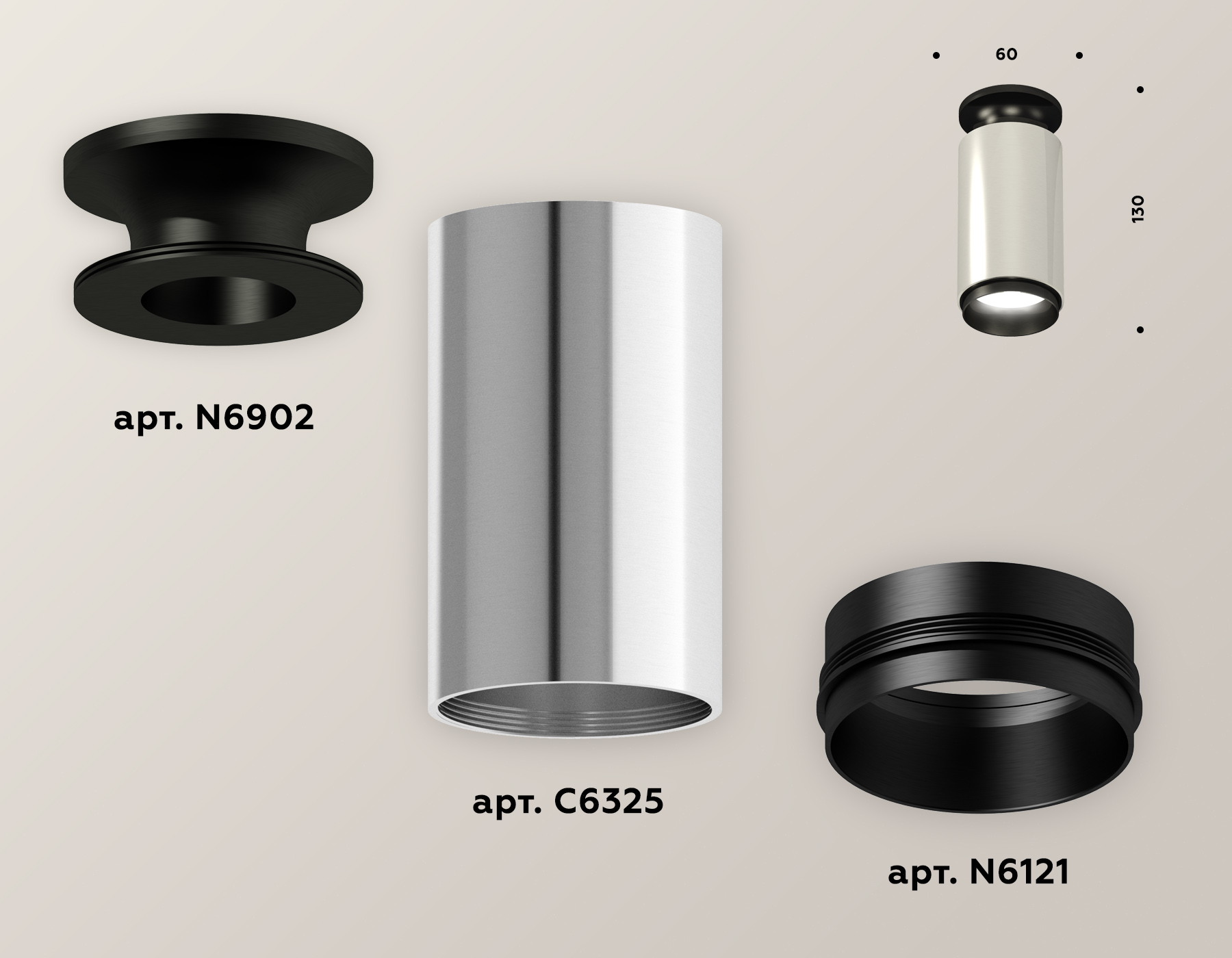 Накладной светильник XS6325100 PSL/PBK серебро полированное/черный полированный MR16 GU5.3 (N6902, C6325, N6121) Накладной светильник XS6325100 PSL/PBK серебро полированное/черный полированный MR16 GU5.3 (N6902, C6325, N6121)