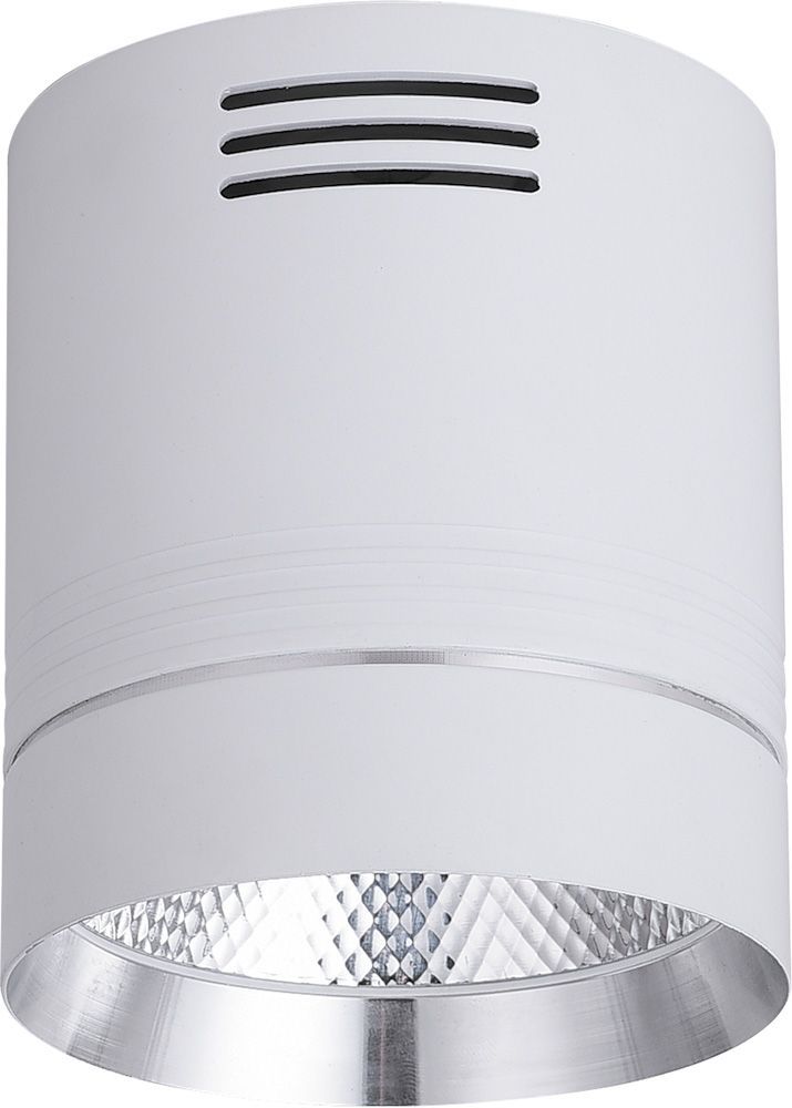 Светодиодный светильник Feron AL521 накладной 20W 4000K белый c хром кольцом