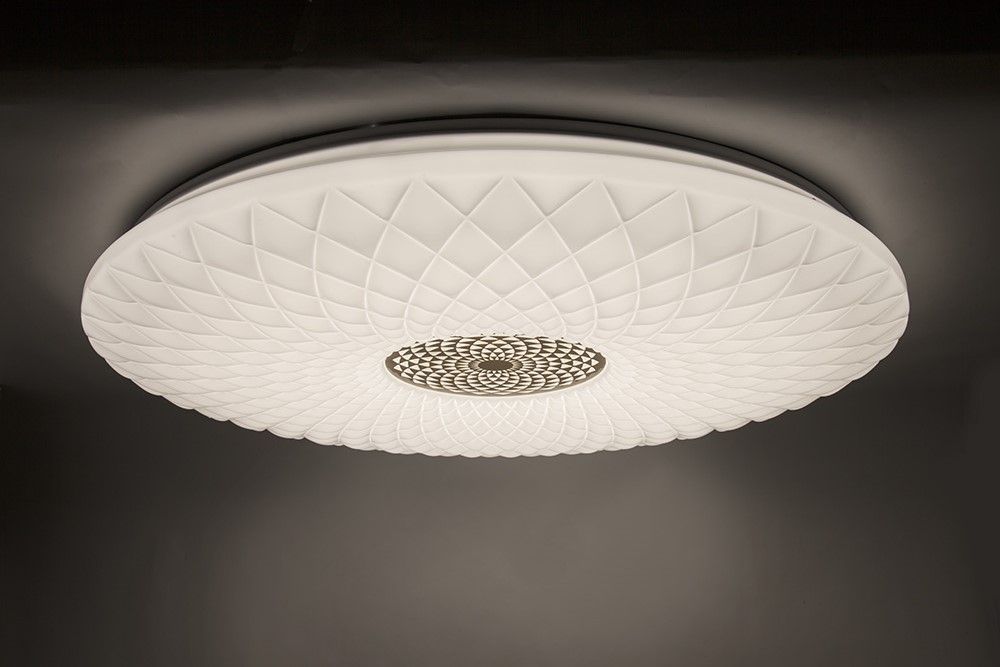 Светодиодный управляемый светильник накладной Feron AL5250 тарелка 60W 3000К-6500K матовый белый