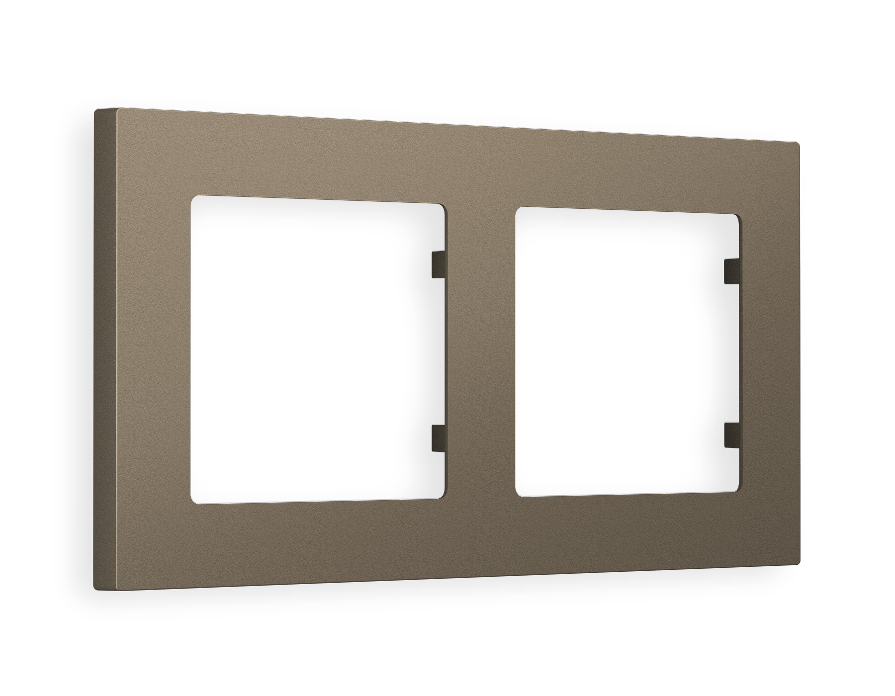 AF220632 Рамка ALFA Techno (Темная бронза матовый) 2-ая