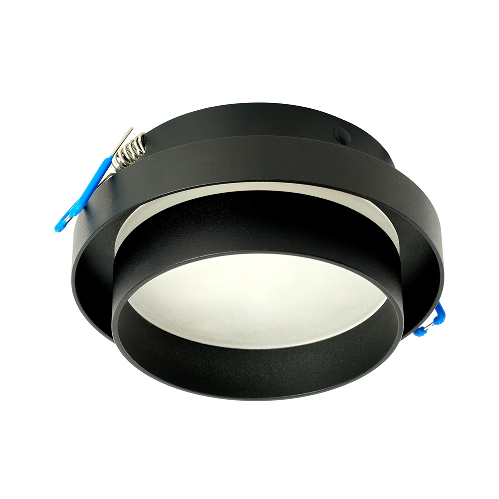 Светильник встраиваемый Feron DL508 потолочный GX53 черный