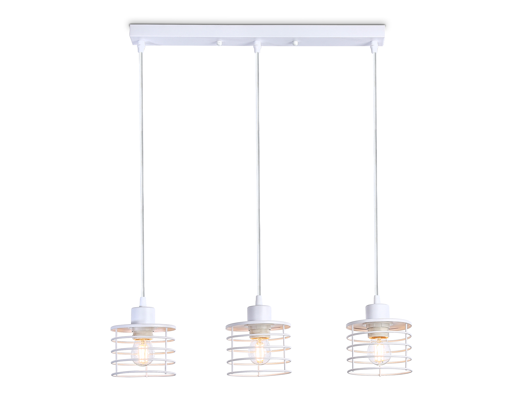 Подвесной светильник TR8072/3 WH белый E27*3 max 40W 582*120*1040 Подвесной светильник TR8072/3 WH белый E27*3 max 40W 582*120*1040