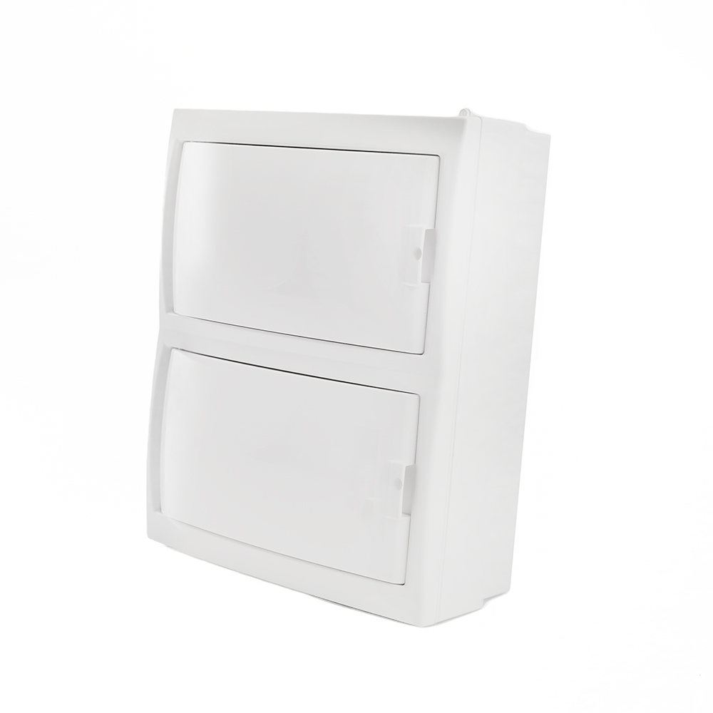 Бокс настенный STEKKER EBX50-3/16-20 16 модулей, белый, пластик, серия Standart